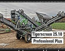 Flachdecksiebanlage - 3 Fraktionen Tiger Screen 25.10 Professional Plus | Siebanlage | Siebmaschine