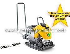 Wacker Neuson APS 1135 e Akku Rüttelplatte Neues Modell