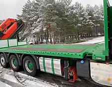 Volvo flatbed truck FH16 750KM 8x4