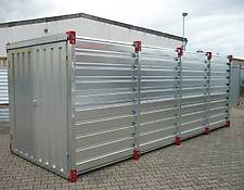 Iovino Materialcontainer 6x2 m  Werkzeug Container
