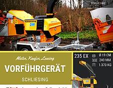 Schliesing 235 EX Schliesing Häcksler Anhänger bis 19 cm Leasing ab 614€ Schliesing 235 EX Schliesing Häcksler Anhänger bis 19 cm Leasing ab 614€