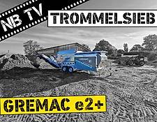 Gremac e2+ Mobile Trommelsiebanlage | 3m Trommel - bis zu 75 m³/h Gremac e2+ Mobile Trommelsiebanlage | 3m Trommel - bis zu 75 m³/h
