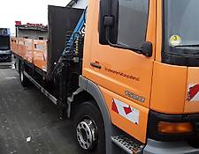 Mercedes-Benz 1523 mit MfG Ladekran Greifersteuerung Kran