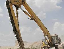 Komatsu PC400LC – Longfront  Abbruchbagger / Demolition excavator