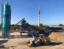 Constmach concrete plant 120 m3/h CAPACITY PORTABLE CONCRETE BATCHING PLANT FOR SALE