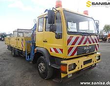 MAN mobile crane 12.220/HLK 80G Kran/5,7m Pritsche
