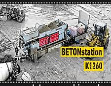 BETONstation Kimera K1260 Mobile Betonmischanlage | Betonmischer - bis zu 60 m³/h