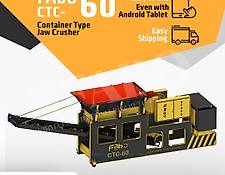 Fabo CTC-60 CONTAINER TYPE JAW CRUSHER