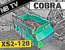 COBRA Schaufelseparator XS2-120 | Siebschaufel für Bagger, Radlader