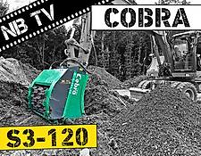 COBRA Siebschaufel S3-120 | Schaufelseparator Bagger und Lader