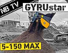 GYRUStar 5-150MAX | Schaufelseparator | Siebschaufel für Radlader und Bagger ab 16 t