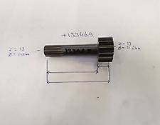 VTS SUNGEAR 13T 13T L= 87,5mm