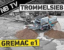 Gremac Trommelsiebanlage | Mobile Siebanlage Gremac e1 Radmobil