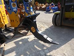 Trevi - Reiß-Zahn/ Aufreiß-Zahn RZ 8/16 - Aufnahme Adapter zum Schrauben - Bagger: 8t-16t - Gebohrt für: Indeco I-1200 & Trevi PMG 10 - mit auswechselbarer Zahnspitze System Esco 25R12