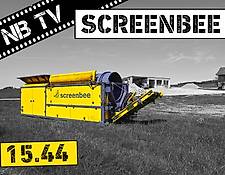 ScreenBee 15.44 Mobile Trommelsiebanlage auf Hakenlift - bis zu 100 m³/h ScreenBee 15.44 Mobile Trommelsiebanlage auf Hakenlift - bis zu 100 m³/h
