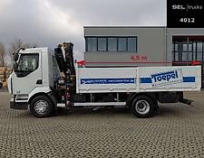 Renault Midlum 220 / HIAB 088 DUO / 3 Sitzen