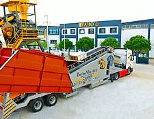 Fabo TURBOMIX-110 Mobile Concrete Batching Plant Fabo TURBOMIX-110 Mobile Concrete Batching Plant