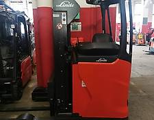 Linde R14-01 // 566 Std. / Seitenschieber / 3. Ventil / HH 4.590 mm / FH 1.450 mm / Triplex