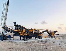 Fabo MCK-90 MOBILE CRUSHING & SCREENING PLANT FOR BASALT