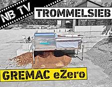 Gremac Mobile Trommelsiebanlage | Siebanlage | Trommelsieb eZero - 1.700 kg