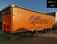 Schmitz Cargobull SCS 24 M B VARIOS / Hubdach / Liftachse / Mega