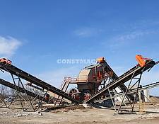 Constmach Fixed Sand Washing and Screening Plant